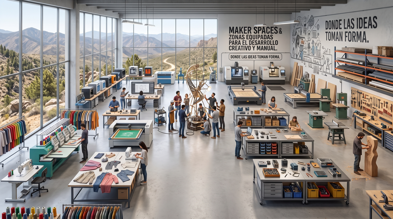Maker Spaces & Talleres